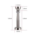 thumbnail image 2 of Yuarrent Tope de puerta alargado, inoxidable, silencioso, a prueba de viento, antioxidante, tope de puerta, herrajes para muebles de alta resistencia, Accesorios de baño Longitud total 10 cm Yuarrent HA067477-02, 2 of 6
