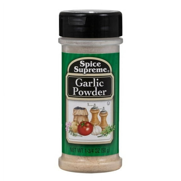 Garlic Powder bottle 12 pack 1-3/4 oz Tasty Spice Supreme