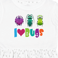 thumbnail image 4 of Inktastic I Love Bugs Girls Toddler Dress, 4 of 5