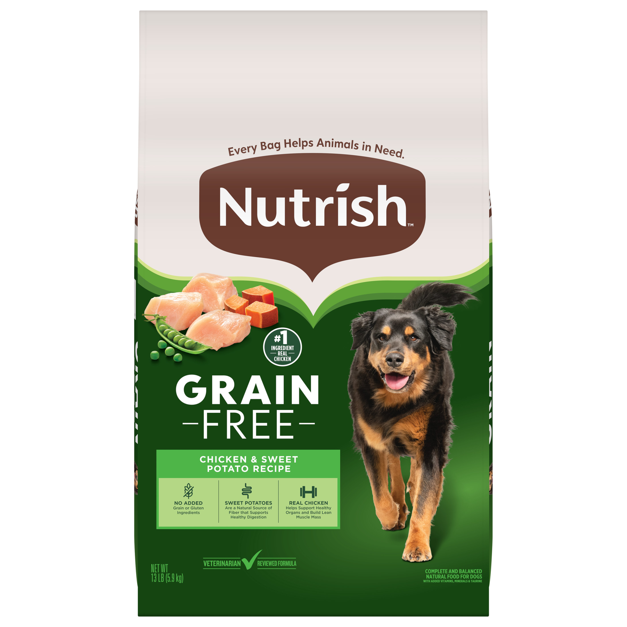 Nutrish Grain-Free Chicken Sweet Potato Dog Food by Rachael Ray