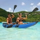 thumbnail image 3 of Costway Kayak inflable portátil para 2 personas con flotador de agua y remos de aluminio, asiento acolchado de EVA, color azul, 3 of 5