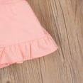thumbnail image 4 of Seyurigaoka Baby Girl’s Floral Jumpsuit Solid Color Suspender Skirt and Headband, 4 of 6
