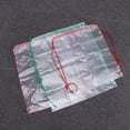thumbnail image 4 of KALLORY 1Pack Drawstring Storage Bag Small Clear Backpack for Women Travelers Students Office Workers Water-resistant, 4 of 8