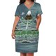 thumbnail image 3 of Camino de montaña forestal al estilo de JRRTolkien Vestido de bolsillo suelto Vestido de invitada de boda 2025 Vestido de verano de mujer 2025, 3 of 7