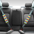 thumbnail image 2 of Chririnla Heart Seat Belt Shoulder Pad 2 Pack, Car Seat Belt Cushion Pad Polyester Durable Soft for Auto SUV Sedan, 2 of 8