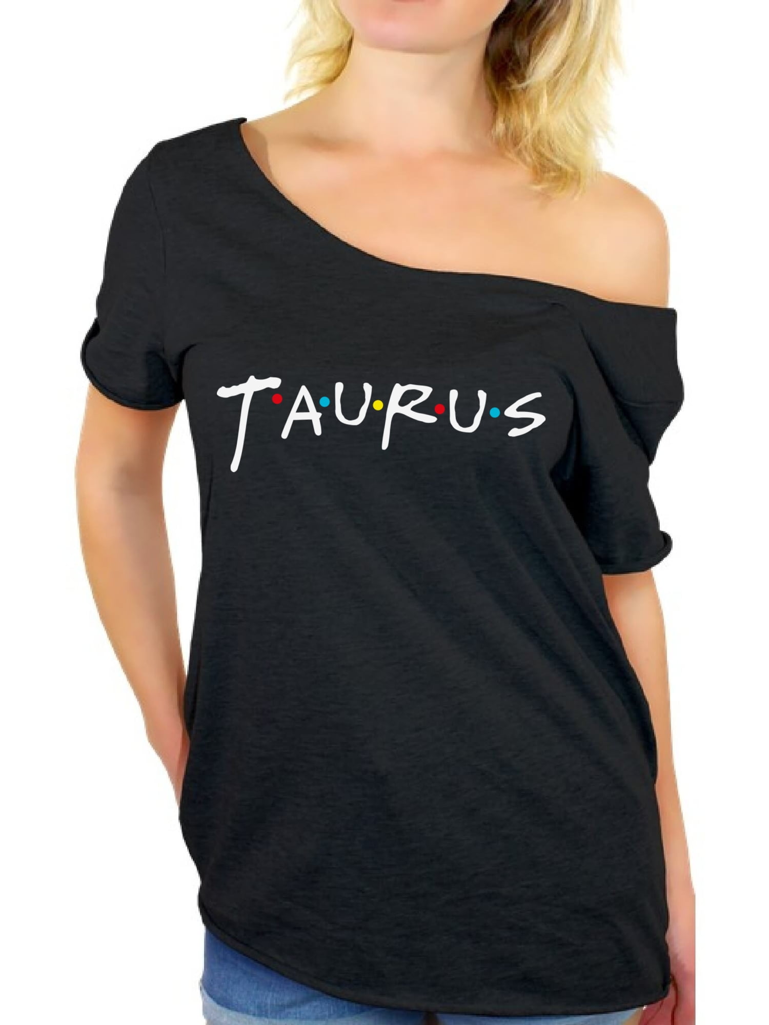 Taurus Embroidered Women's short sleeve t-shirt Horoscope Zodiac Sign Taurus Gift Astrology Shirt
