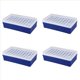 thumbnail image 1 of 4X Caja Sostenedor Soporte de Tubo de Centrifugadora 1.5ml 50 Enchufes de Plastico de Laboratorio, 1 of 5