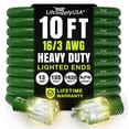 thumbnail image 1 of Cable de extensión LifeSupplyUSA, 10 pies, calibre 16/3, 125 V, 1625 W, verde, 1 of 8