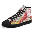 thumbnail image 7 of Cardinal A Piece Of My Heart Lives In Heaven High Top Canvas Shoes Sneakers Black Size 5, 7 of 7