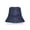 Navy, variant on Straw Lobster Bucket Hat, Women's, Dark Natural