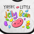 thumbnail image 4 of Inktastic Yaya's Little Jellybean Cute Easter Candy Boys or Girls Baby Bib, 4 of 4
