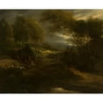 thumbnail image 3 of Adam Frans van der Meulen 14x12 Black Modern Framed Museum Art Print Titled - A Battle Scene, 3 of 5