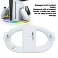 thumbnail image 4 of Game Controller Charging Station, Fast Charging Space Saving Game Console Station  for Disc Edition White,Black, 4 of 7