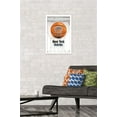 thumbnail image 2 of NBA New York Knicks - Drip Basketball 21 Wall Poster, 14.725" x 22.375", Framed, 2 of 3