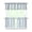 Leopard Print, variant on Tropical Sunset Palm Tree Kitchen Curtains 3-Pack - Boho Coastal Tier & Valance Set with Rod Pocket (54x18" + 2x27.5x24") Beachy Semi-Sheer Window Treatments