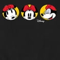 thumbnail image 3 of Disney - Mickey & Friends - Minnie Mouse - All the Faces of Minnie - Men's Crew Neck Fleece Pullover, 3 of 5