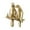L Gold, variant on Fiocias Bird Hook, Wall Decorations Clothes Storage Hanger Hanging Rack for Clothing Key L Gold
