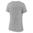 thumbnail image 3 of Women's  Gray Atlanta Dream Primary Logo V-Neck T-Shirt, 3 of 3