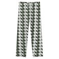thumbnail image 4 of Aesthetic Bottle Green And White Ripple Winter Female Pants Flannel High Waist Women Pants Lady Warm Straight Leg Plush Trousers, 4 of 7