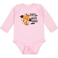 thumbnail image 3 of Inktastic Halloween Hugs with Cute Vampire Cat Bat Boys or Girls Long Sleeve Baby Bodysuit, 3 of 5