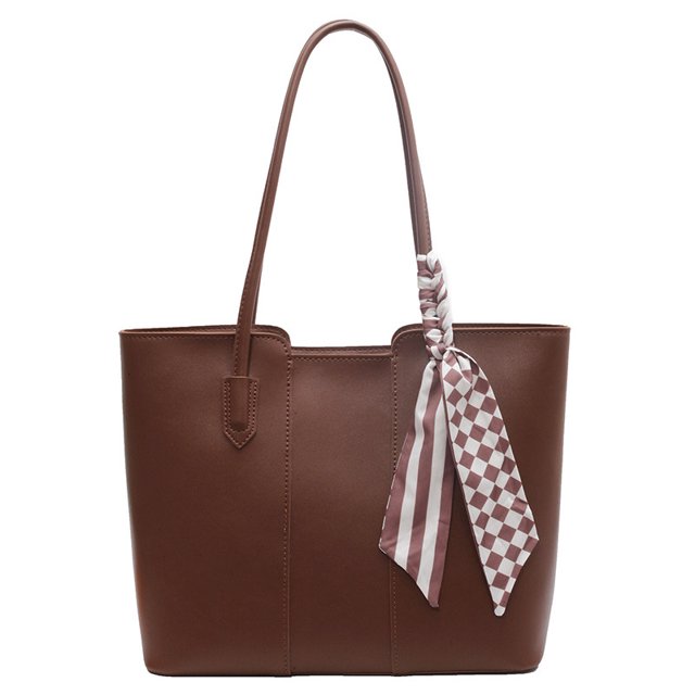 Bolso de mano femenino de gran capacidad para uso diario, sencillo, combinable con todo, para primavera y verano