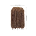 thumbnail image 2 of unbranded 1Par Accesorio Vikingo De Sintética Para Cosplay Y Fiestas De Color Café, 2 of 7