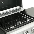 thumbnail image 5 of LOHASLY 3-Burner Stainless Steel Propane Gas Grill with Two Foldable Shelves, 5 of 8