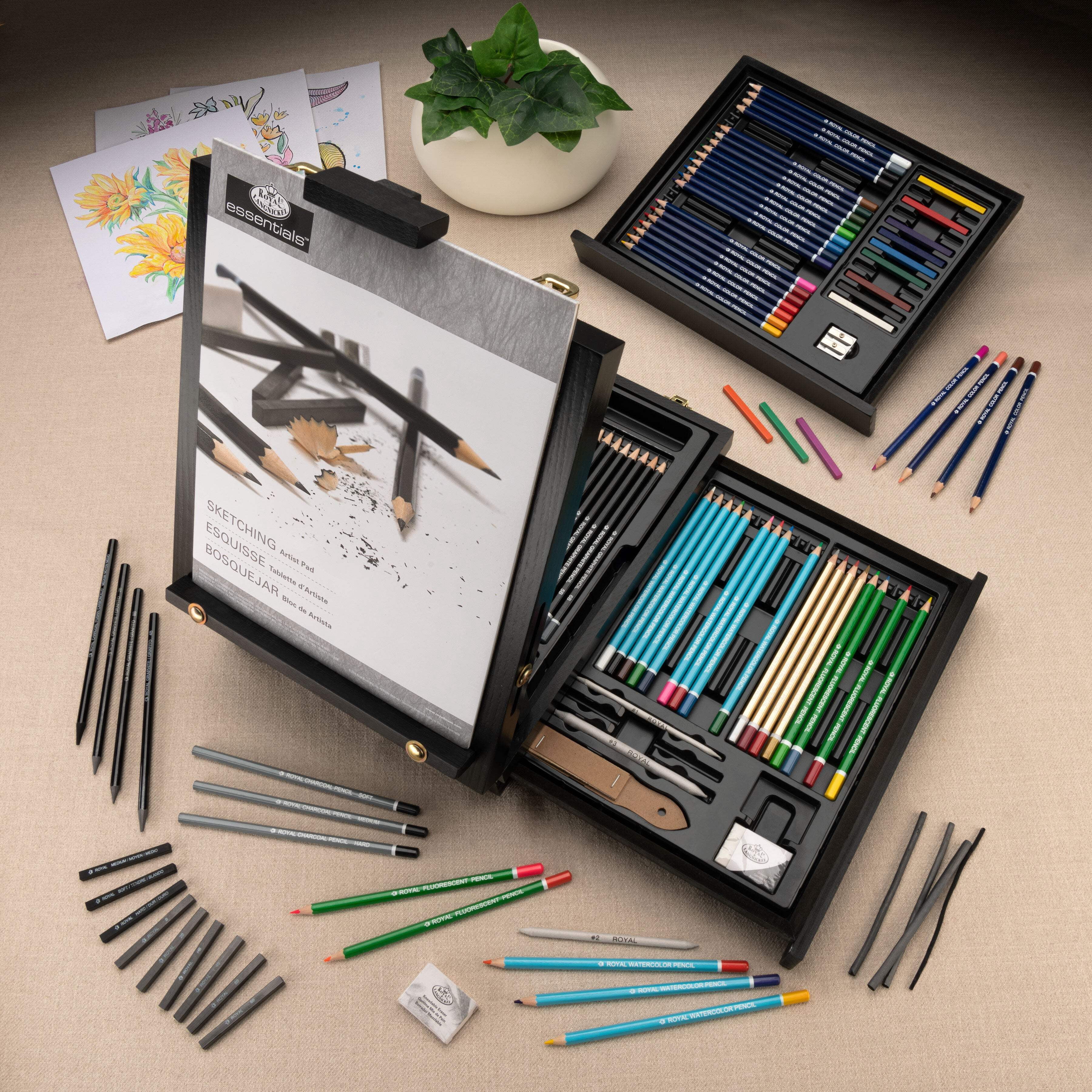 Royal & Langnickel Black Series Sketching/Drawing Artist Set