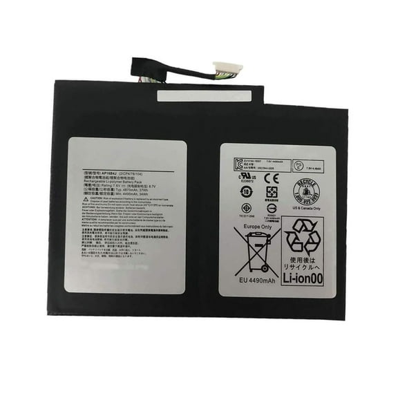 AP16B4J Laptop Replacement Battery Compatible With Aspire Switch Alpha 12 SA5-271 SA5-271P SA5-271-55Q6 SW512-52-513B Series ICP4/78/104 KT.00204.003