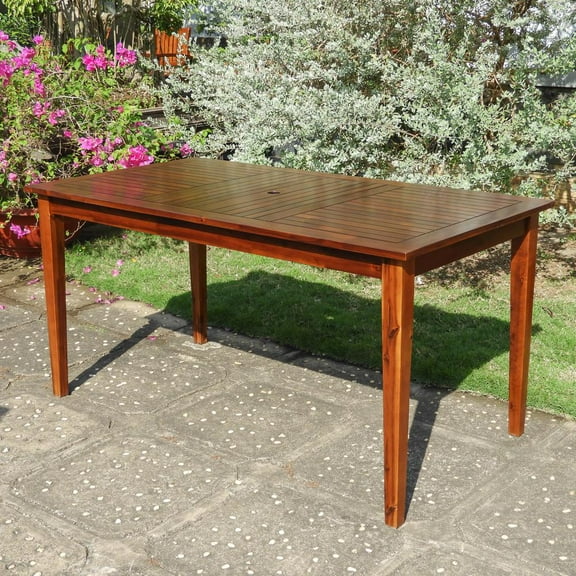 International Caravan Highland Americana 55" Patio Dining Table