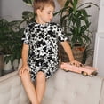 thumbnail image 4 of Balery Cow Skin 1 Conjunto de Pijama Infantil de Manga Corta con Estampado – Ropa de Dormir de Algodón Suave-XX-Large, 4 of 6
