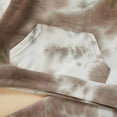 thumbnail image 5 of Babibeauty 2PCS Toddler Kid Baby Boy Tie Dye Pants Set Hoodie Pocket Top Long Pants Outfits Clothes, 5 of 7
