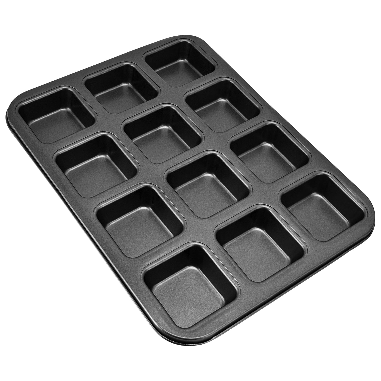 ?Loaf?Baking?Pans, 12?Cavity Integrally Formed Brownie?Baking?Pan For