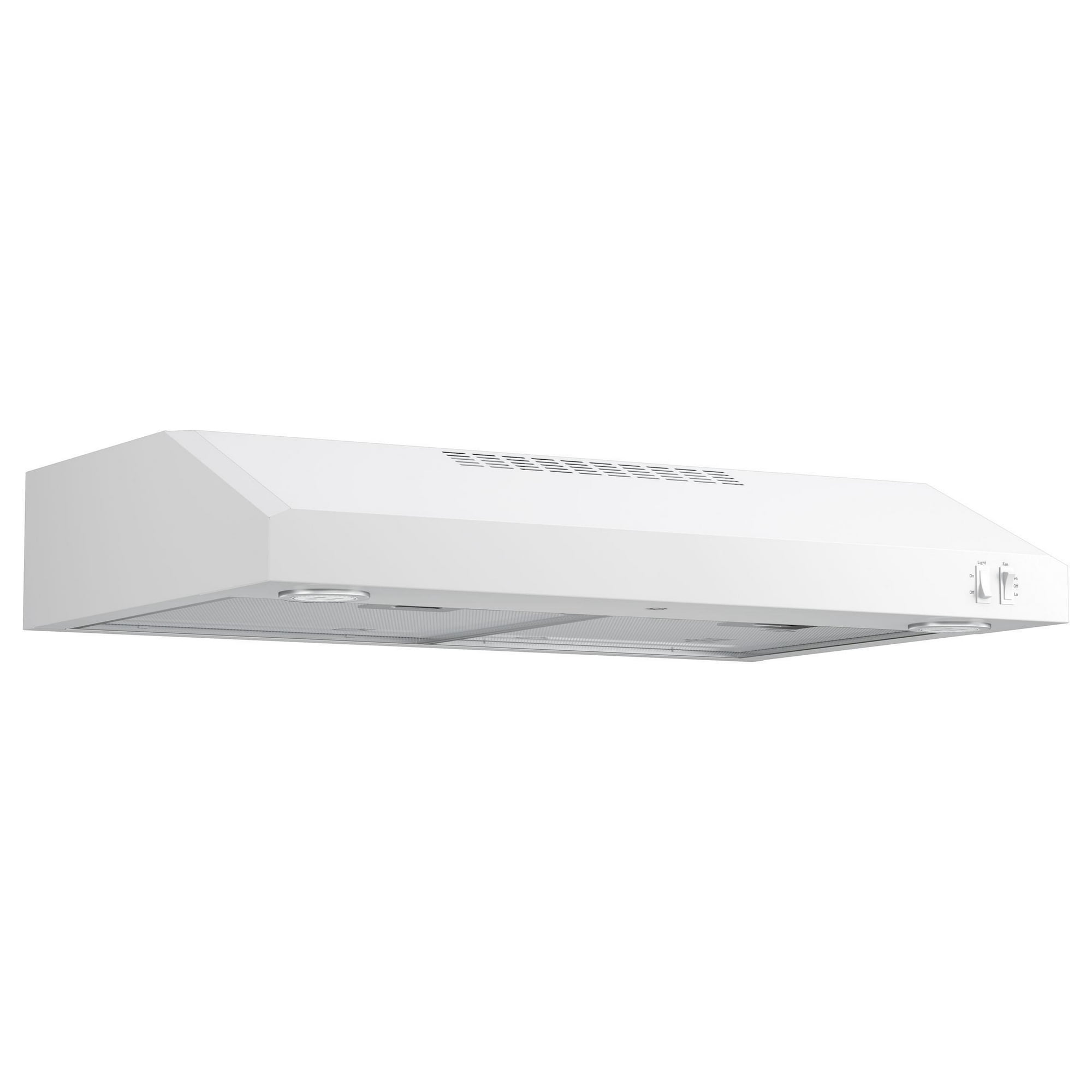 GE JVX5305DJWW 30 inch White Under Cabinet Range Hood