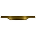 thumbnail image 2 of Modern Aluminum Thin Metal Gold Pull Handle - Single, 2 of 9