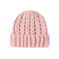 thumbnail image 2 of D-GROEE Women's Winter Beanie Warm Acrylic Fiber - Thick Slouchy Cable Knit Skull Hat Ski Cap, 2 of 8