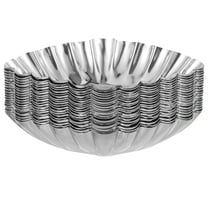 20 Pcs Molds Non-Stick Baking Cups Decorative Tart Cake Tins for and Pastries