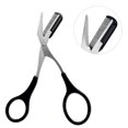 thumbnail image 2 of 2PCS Eyebrow Trimmer Comb Eyelash Hair Scissors Cutter Shaper Beauty Tool Eyebrow Eyelash Hair Removal Shaper Shaping Tool Makeup Beauty Accessories for Men and Women, 2 of 5