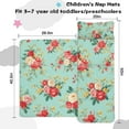 thumbnail image 5 of Pioneer Flower Floral Print Pattern Toddler Nap Mats for Kids Preschool,Sleeping Mat Bag or Kids,Toddler Sleeping Bag,Toddler Nap Mat or Daycare, 5 of 6