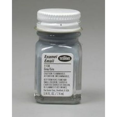 Grey Satin Enamel - Gray Testors Enamel Plastic Model Paint