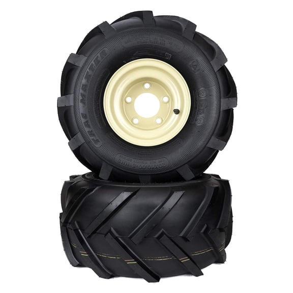 (2) Aggressive Tire Assemblies 20x10.00-8 Fits Grasshopper 618 Series 483921