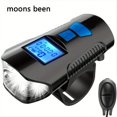 thumbnail image 1 of QJUHUNG Rechargeable Waterproof Bike Light with Speedometer and Odometer - Enhance Your Safety and Performance on the Road, 1 of 7