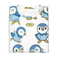 thumbnail image 4 of Piplup Boys Girls Teens T Shirt Graphic Print Casual Short Sleeve Funny Top Tees Shirt for Youth Kids, 4 of 8