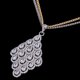thumbnail image 5 of Collar de Diamante de Imitación Accesorios Baile de Nupcial para Fiestas Plata, 5 of 9
