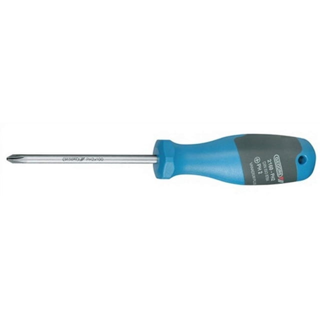 (200 mm) - Gedore 3 K Screwdriver Phillips PH 2 1, 2160 PH 2-200