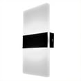 thumbnail image 1 of Irfora Apliques de pared modernos Lámpara de pared LED 6W Interior Arriba Abajo Iluminación de pasillo Luces montadas en la pared para dormitorio Sala de estar Pasillo Decoración de noche Irfora lámpara de pared, 1 of 7