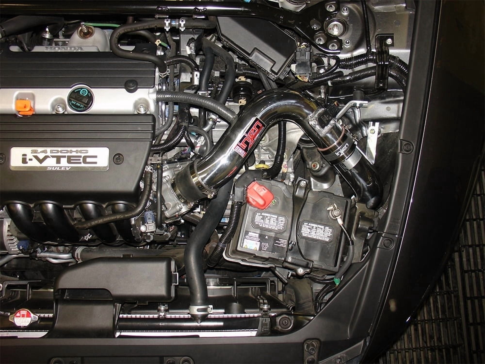 Injen 08-09 Accord Coupe 2.4L 190hp 4cyl. Black Cold Air Intake Fits select: 2008-2012 HONDA ACCORD