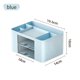 thumbnail image 4 of 2Pcs Blue+White Simple Transparent Drawer Storage Box, 4 of 5