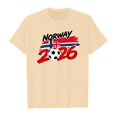 thumbnail image 4 of YunPes Boys & Girls T Shirts Norwegian 2026 Football Fan Tees Fashion Print Cotton Short Sleeve Tops Summer Casual Basic Clothes, 4 of 4