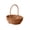 8.66 Inch, variant on Handmade Imitation Rattan Flower Basket, Gift Basket For Fresh Flower Arrangement, Retro Woven Storage Container For Home Garden Decoration 5.11 Inch